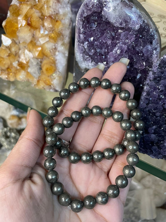 Pyrite bracelet