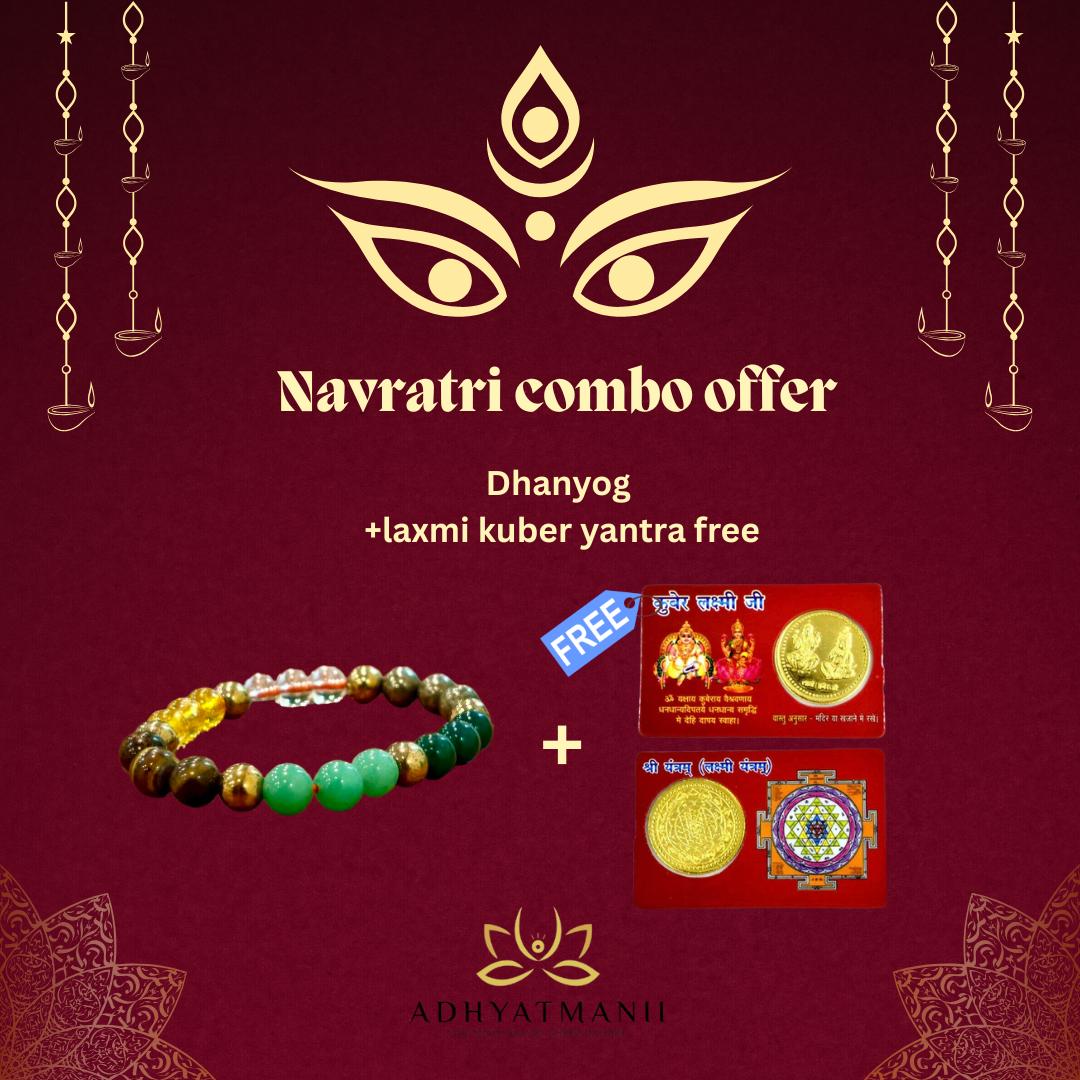 Dhanyog + Laxmi Kuber Yantra