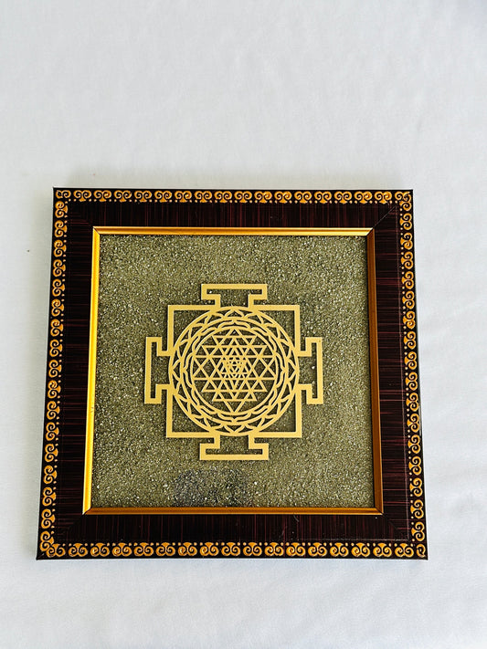 Pyrite Shree Yantra