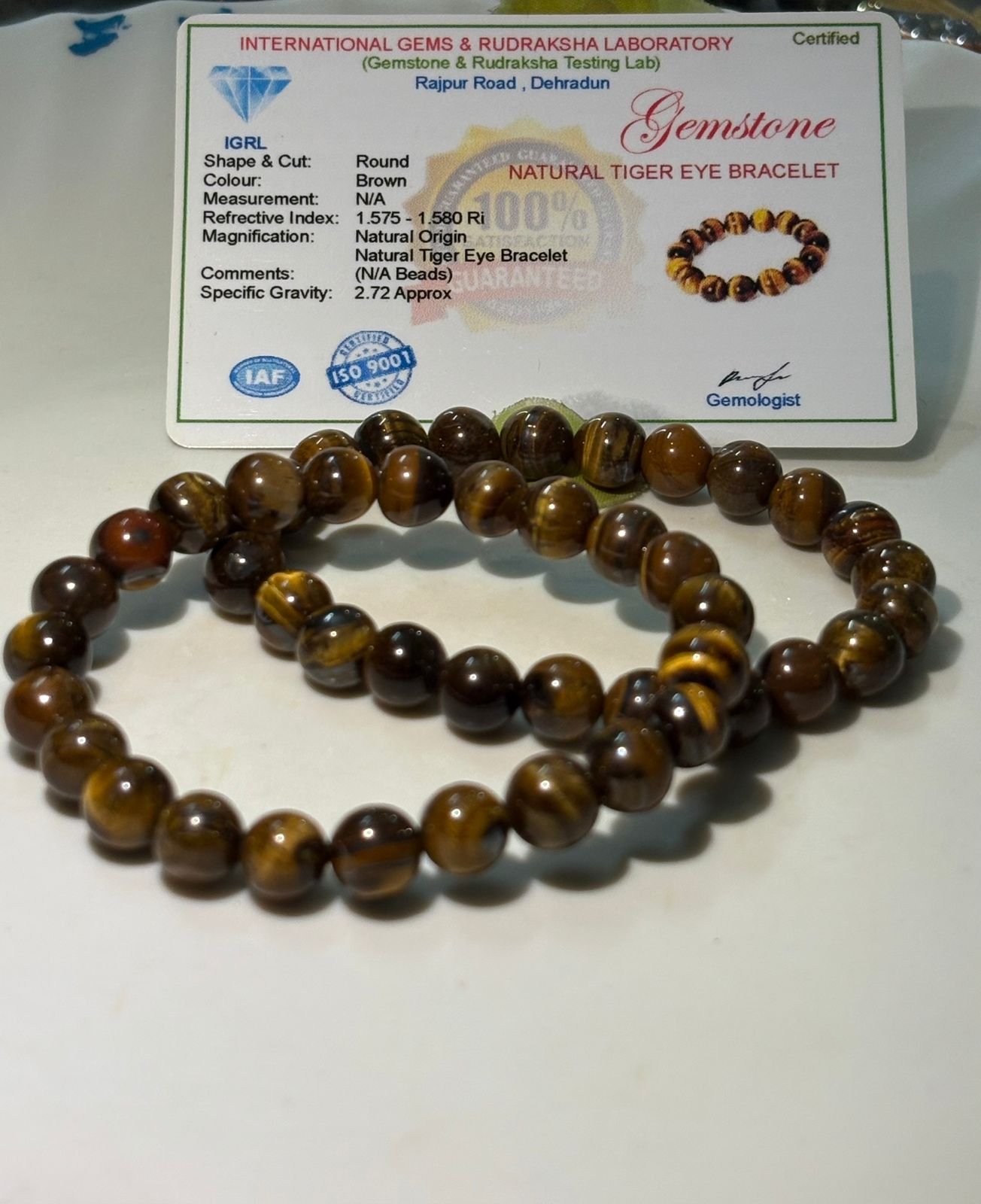 Tiger Eye Bracelet