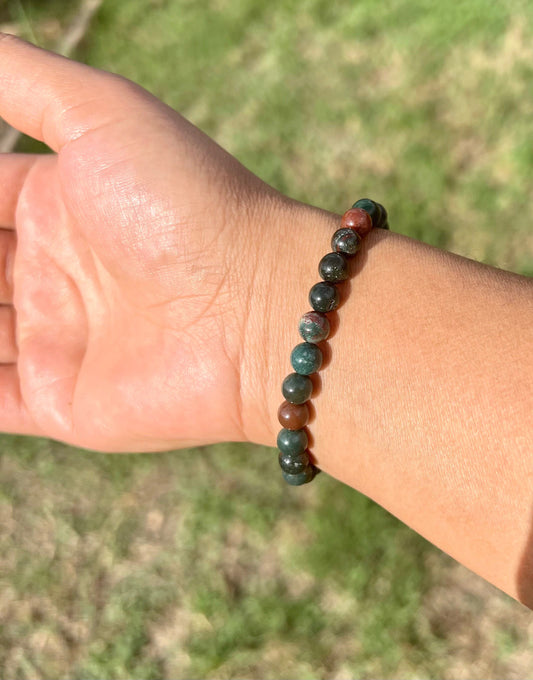 Blood Stone Bracelet