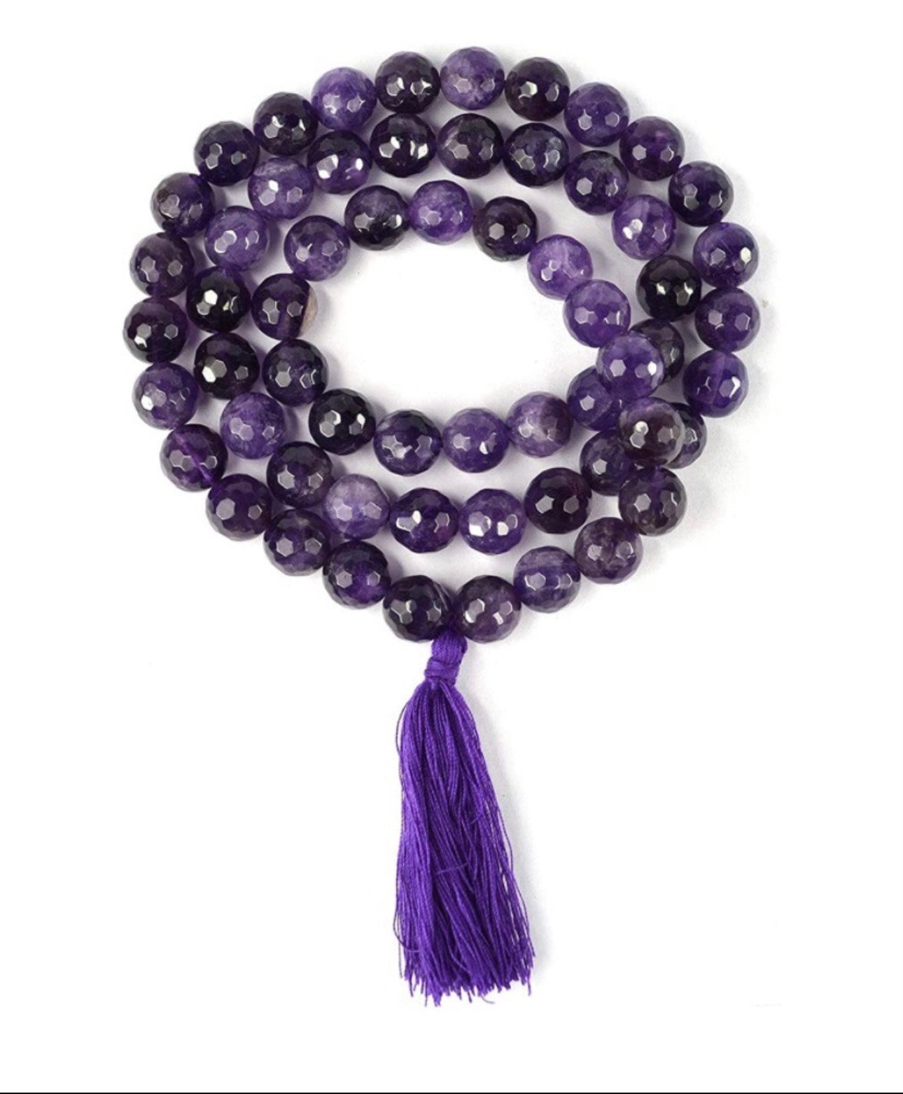 amethyst mala