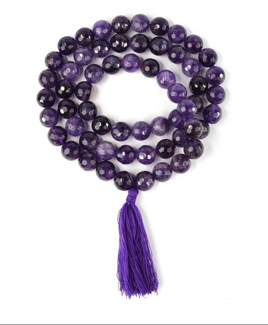 amethyst mala